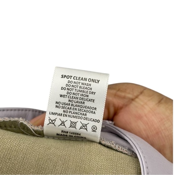 🌺AKIRA "Be About It" Vegan Leather Wide Leg Pants in Light Purple Size Medium🌺 - Picture 7 of 7